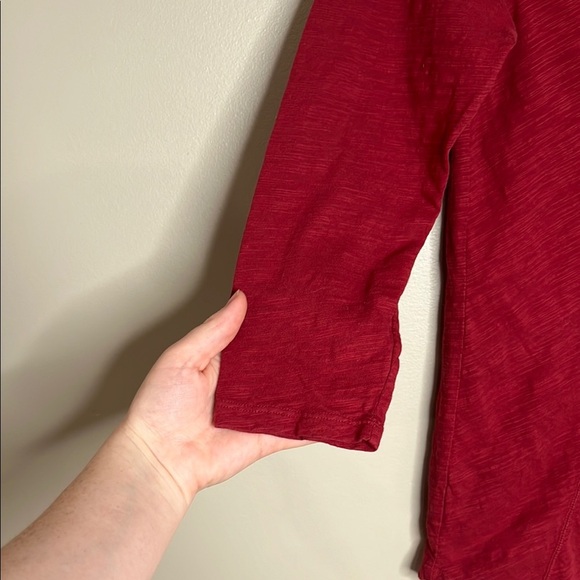 Mododoc 3/4 Sleeve Shirt XS Red - Picture 4 of 8